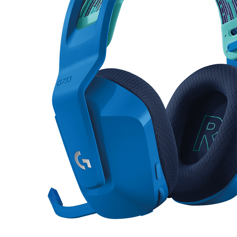 罗技G733LIGHTSPEED无线RGB游戏耳机麦克风（蓝色）